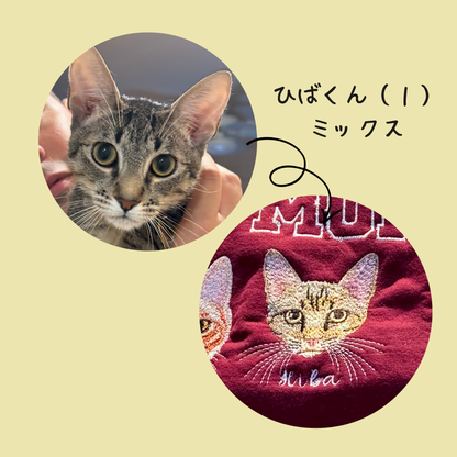 うちの子刺繍データ作成
